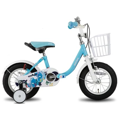 Joykie Flower Girls Bike für Kleinkinder und Kinder im Alter von 2 bis 7 Jahren, 12 14 16 Zoll Kinderbik