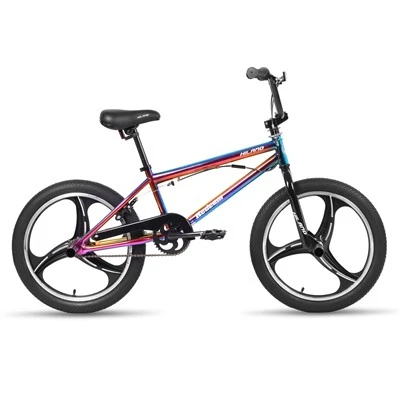 Joykie Hiland 20 Zoll Kinder BMX-Fahrrad für Jungen Mädchen im Alter von 5 bis 12 Jahren, 360 Grad Rotor Freestyle, 4 Pegs Single Speed ​​Kid's BMX-Fahrrad, mehrere Farben